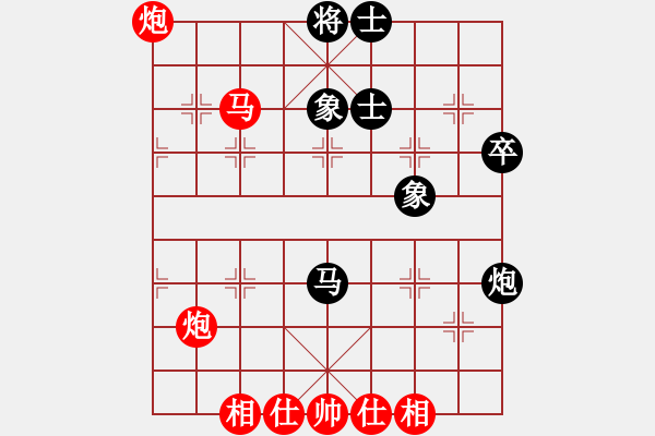 象棋棋譜圖片：flyheart(6段)-勝-馮根(人王) - 步數(shù)：59 