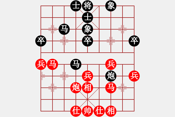 象棋棋譜圖片：ccfnd(1段)-負(fù)-龍江新秀(1段) - 步數(shù)：40 