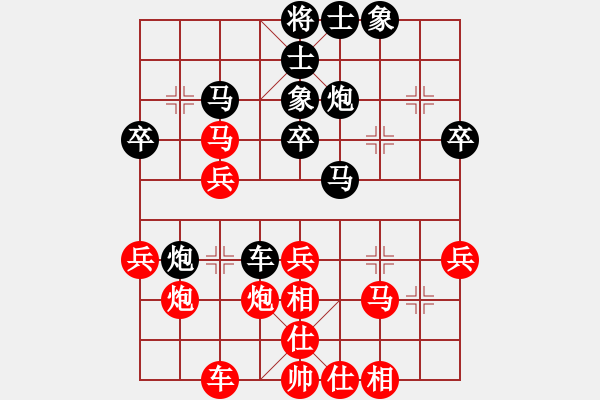 象棋棋譜圖片：吉文中(5級)-負(fù)-攻城獅(7級) - 步數(shù)：30 