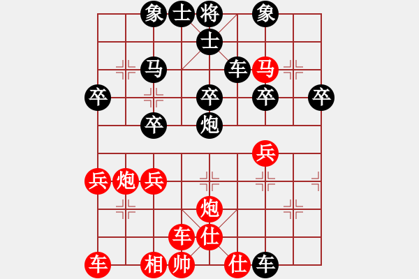 象棋棋譜圖片：天天象棋華山論劍太守棋狂先勝郭勁松業(yè)7-1 - 步數(shù)：30 