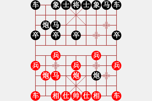 象棋棋譜圖片：大師群樺VS百花-和煦陽光(2014-9-22) - 步數：10 