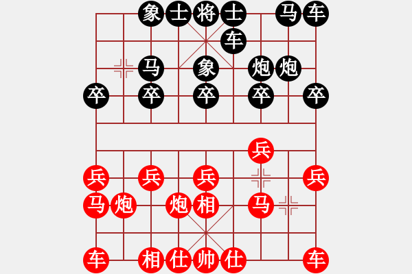 象棋棋譜圖片：09-08-25 新世紀太陽[1209]-勝-東邪[1110] - 步數(shù)：10 