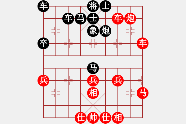 象棋棋譜圖片：軍營毛驢車測評(píng)：軍營毛驢車先勝老虎 仙人指路對(duì)飛象 - 步數(shù)：40 