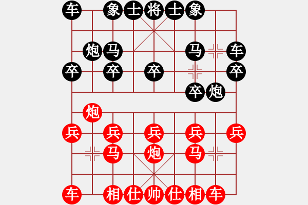 象棋棋譜圖片：bbboy002(6級(jí))-勝-贏盡天下(1段) - 步數(shù)：10 