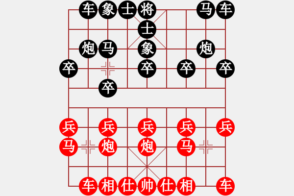 象棋棋譜圖片：第五輪 重慶路 耿先和浙江李祖高 - 步數(shù)：10 