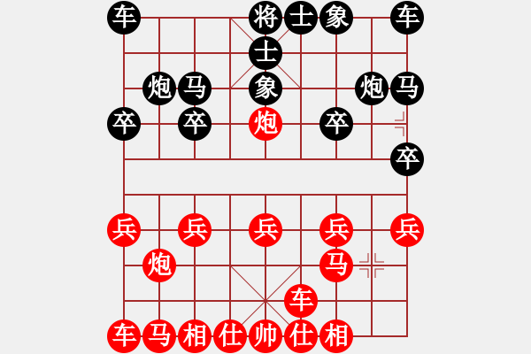 象棋棋譜圖片：橫才俊儒[292832991] -VS- 孫大圣[603054328] - 步數(shù)：10 