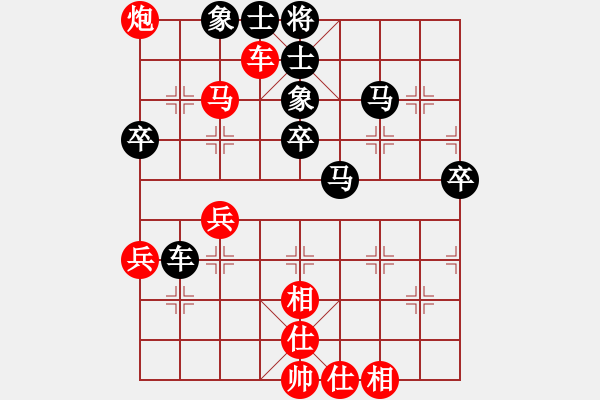 象棋棋譜圖片：雪擁蘭關(guān)(8段)-負(fù)-龍神戰(zhàn)旗(9段)左盤重要應(yīng)招 - 步數(shù)：60 