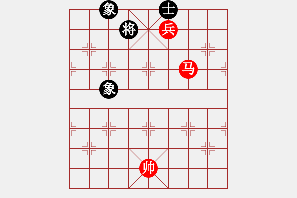 象棋棋譜圖片：馬兵殘局　第21局：馬兵和士相全（2） - 步數(shù)：23 