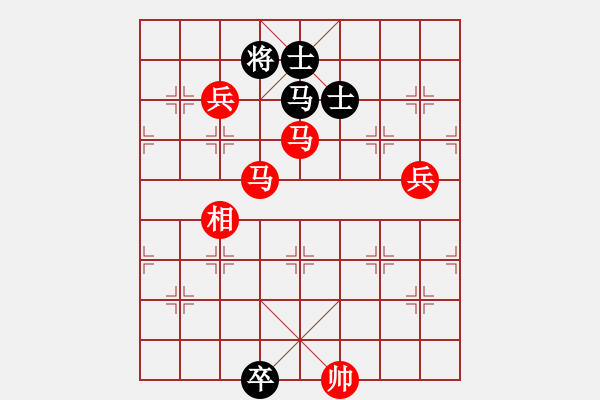 象棋棋譜圖片：棋局-93a n332K - 步數(shù)：0 