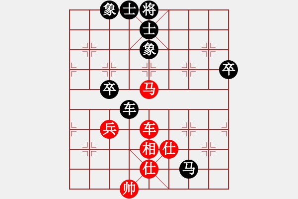 象棋棋譜圖片：防守(1段)-負-天地人鳳(5段) - 步數(shù)：80 