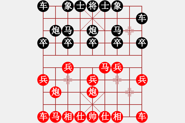 象棋棋譜圖片：饒格寧 先勝 張相宇 - 步數(shù)：10 