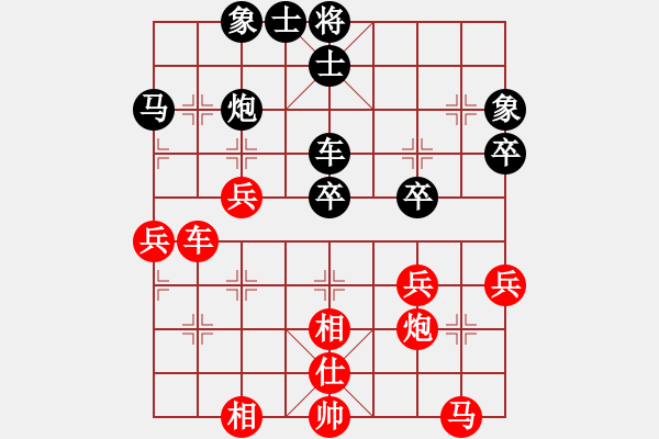 象棋棋譜圖片：zzwwww(無極)-負(fù)-西狂楊過(北斗) - 步數(shù)：40 