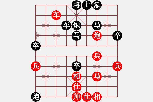 象棋棋譜圖片：風(fēng)起西南[紅] -VS- 8855大地[黑] - 步數(shù)：60 