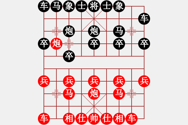 象棋棋譜圖片：道頭村象棋賽南風(fēng)喃先勝宇宙哥 - 步數(shù)：10 