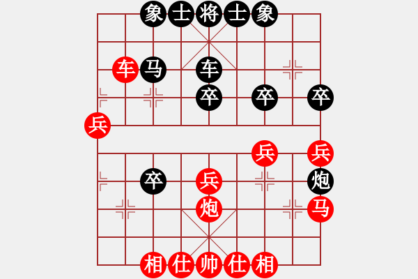 象棋棋譜圖片：血衣劍客(月將)-勝-虎嘯龍吟(至尊) - 步數(shù)：40 