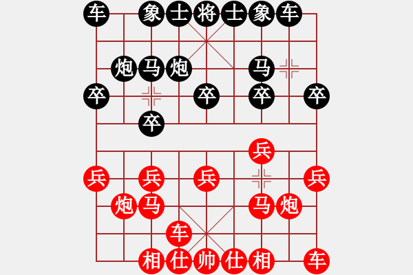 象棋棋譜圖片：老李的風(fēng)情(3段)-勝-八品芝麻官(2段) - 步數(shù)：10 