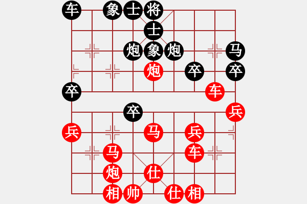 象棋棋譜圖片：天天評(píng)測(cè)太守棋狂先勝明天更美好業(yè)6-12018·2·16 - 步數(shù)：40 