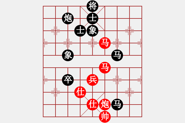 象棋棋譜圖片：南昌鐵路葉正高 先負 九江周平榮 - 步數(shù)：100 