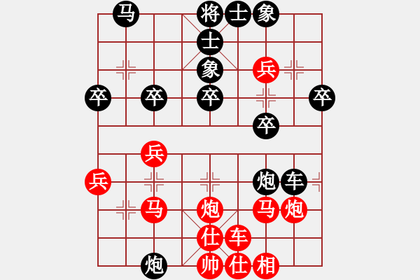 象棋棋譜圖片：2019.8.18.5好友十分鐘后勝楊新堂 - 步數：30 