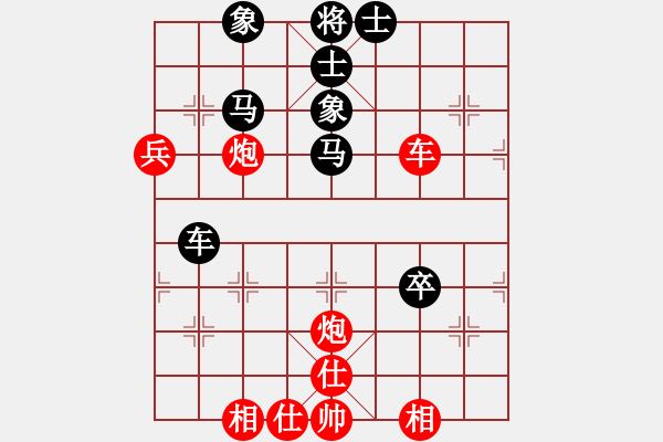 象棋棋譜圖片：巨蟒纏身(8段)-和-姐姐的架衣(7段) - 步數(shù)：60 