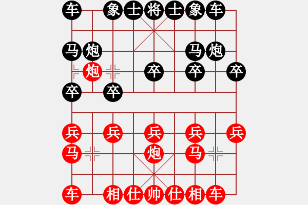 象棋棋譜圖片：昆侖獵刀(3段)-負(fù)-當(dāng)代天嬌(2段) - 步數(shù)：10 