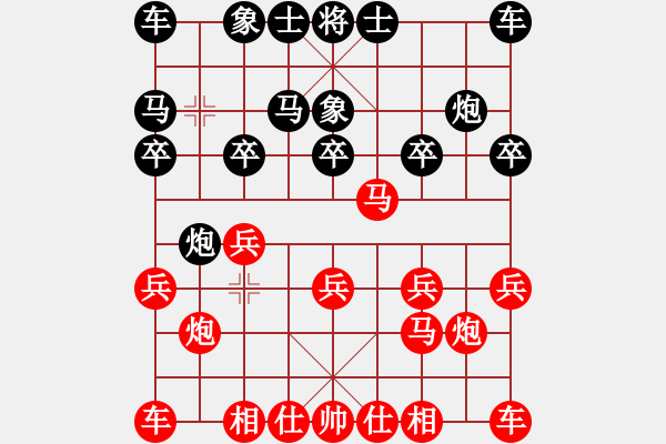 象棋棋譜圖片：楓橋夜泊 對(duì) 路過 - 步數(shù)：10 