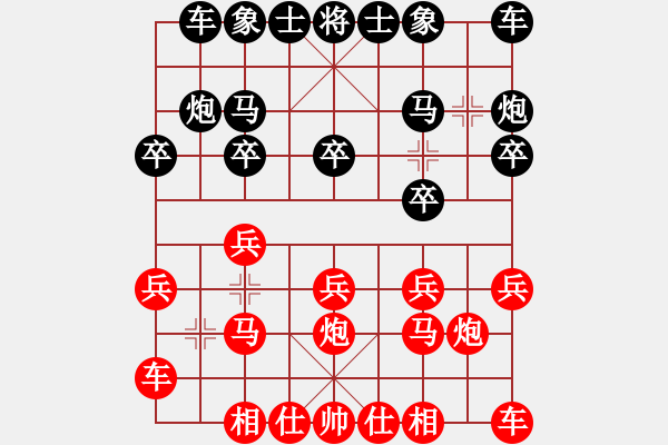 象棋棋譜圖片：1043 - 步數(shù)：10 