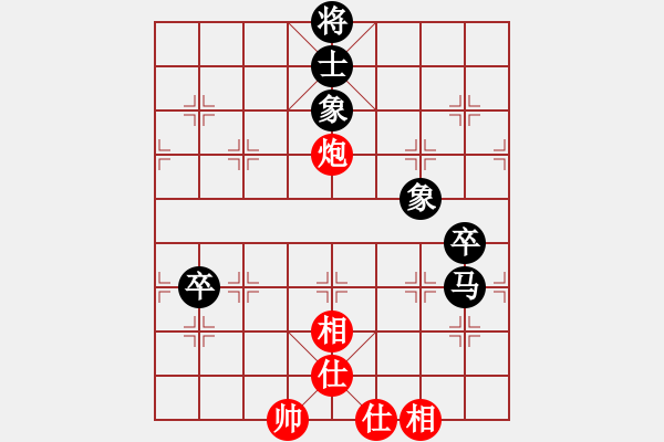 象棋棋譜圖片：pcop(3段)-和-自字信手炮(4段)中炮過(guò)河車七路馬對(duì)屏風(fēng)馬兩頭蛇 - 步數(shù)：110 