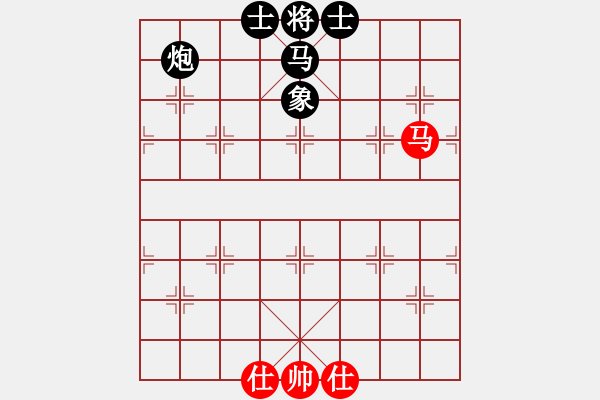 象棋棋譜圖片：Checkmate with Horse - 步數(shù)：0 