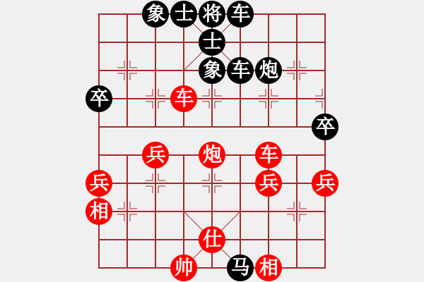 象棋棋譜圖片：東莞鳳崗陳琳琳 紅先勝汕頭鷗汀棋社李沐毅 - 步數(shù)：49 