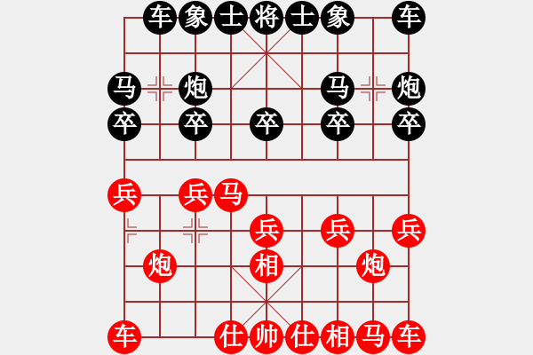 象棋棋譜圖片：劉亞后勝網(wǎng)絡(luò)棋手 - 步數(shù)：10 