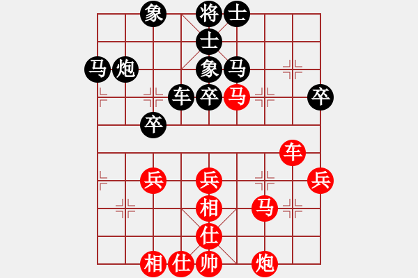 象棋棋譜圖片：雨藝書(shū)生[649477] -VS- 隔河觀景--累了就轉(zhuǎn)[451439477] - 步數(shù)：40 