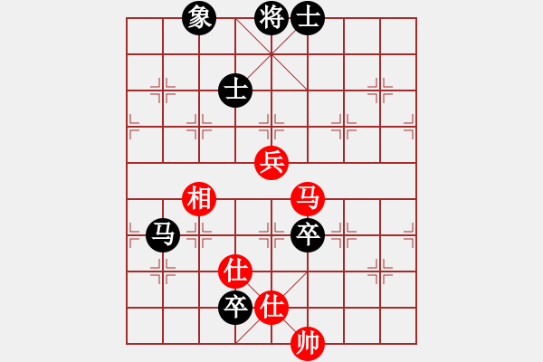 象棋棋譜圖片：李團結(jié)(9星)-和-安徽校長(風魔) - 步數(shù)：100 