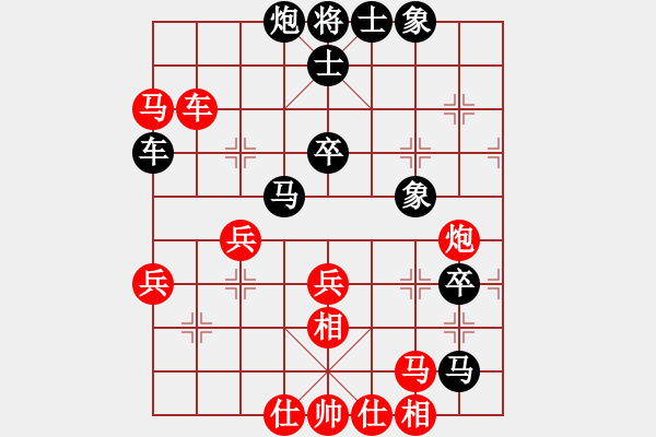 象棋棋譜圖片：文化娛樂(天罡)-勝-碧血洗銀槍(地煞) - 步數(shù)：50 