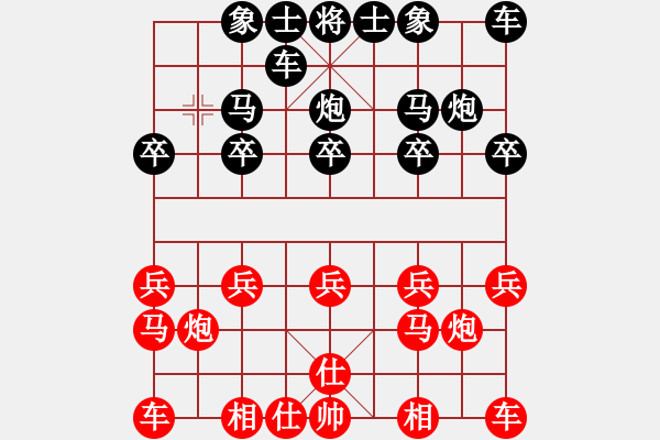 象棋棋譜圖片：洪荒大陸棋社獨(dú)龍尊者業(yè)6-2先負(fù)太守棋狂2017·10·26 - 步數(shù)：10 