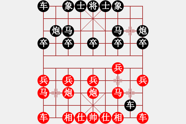 象棋棋譜圖片：我不太會(3段)-負(fù)-狠人兒兒(1段) - 步數(shù)：10 