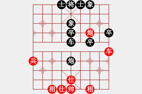 象棋棋譜圖片：失意人生680714紅負(fù)葬心【仙人指路轉(zhuǎn)右中炮對(duì)卒底炮】 - 步數(shù)：60 