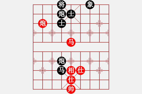 象棋棋譜圖片：38局 A03- 邊炮局-名手引擎23層 (先和) BugChess19-04-09 x64 NO - 步數(shù)：190 