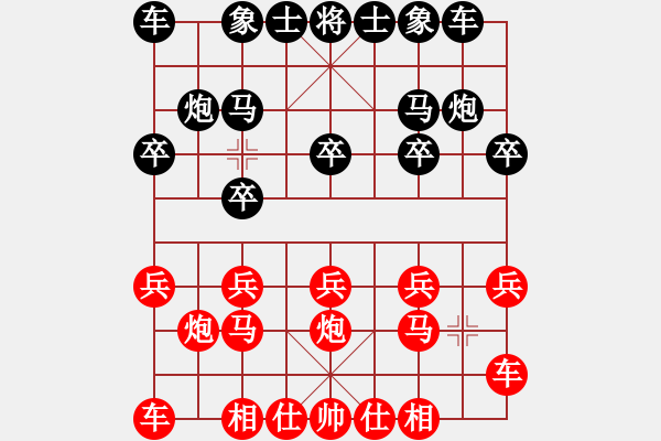 象棋棋譜圖片：C14后16 中炮右橫車對屏風馬解拆 - 步數(shù)：8 