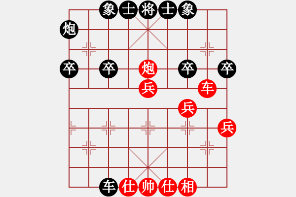 象棋棋譜圖片：高級(jí)圣斗士(6段)-負(fù)-賽文貓(6段) - 步數(shù)：40 