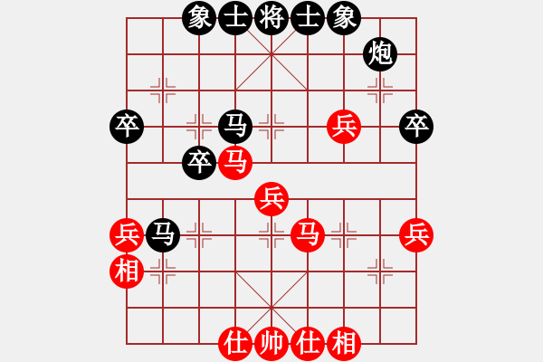 象棋棋譜圖片：2019.12.23.6二分鐘包干后勝專業(yè)殺豬 - 步數(shù)：40 