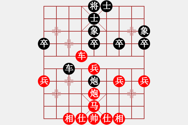 象棋棋譜圖片：彩屯棋帥(2段)-負(fù)-包頭小刀(9級(jí)) - 步數(shù)：40 