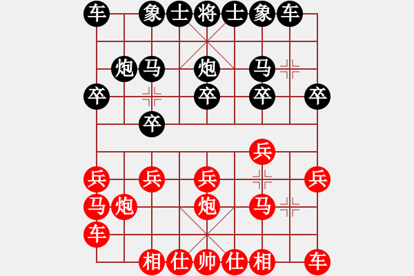 象棋棋譜圖片：wuxingdao(9星)-和-四季冬(9星) - 步數(shù)：10 