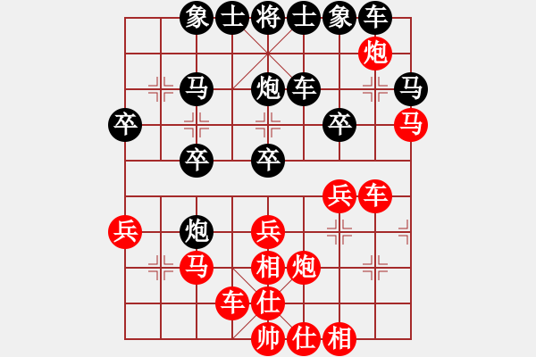 象棋棋譜圖片：風(fēng)斗羅(9星)-勝-外行是孫子(9星) - 步數(shù)：30 