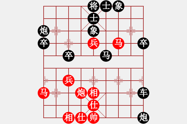 象棋棋譜圖片：肖春堂表弟(8段)-負(fù)-凸凸(6段) - 步數(shù)：50 