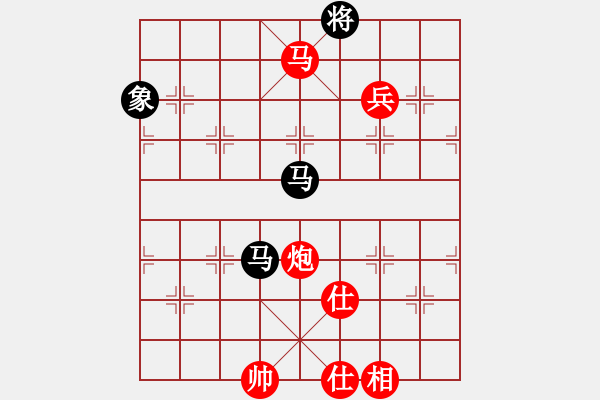 象棋棋譜圖片：棋局-2ak 41 - 步數(shù)：90 