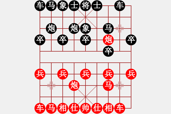 象棋棋譜圖片：趙慶閣     先勝 許文學(xué)     - 步數(shù)：10 