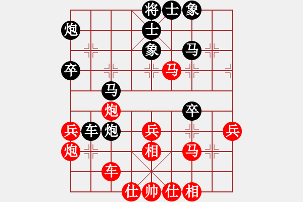 象棋棋譜圖片：參松養(yǎng)心(月將)-負(fù)-春風(fēng)染雪(9段) - 步數(shù)：50 