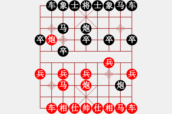 象棋棋譜圖片：河北 李來(lái)群 和 廣東 呂欽 - 步數(shù)：10 