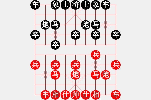 象棋棋谱图片：hexi(七级)vs棋坛尊者(四级)20170218下午65022.ccf - 步数：10 